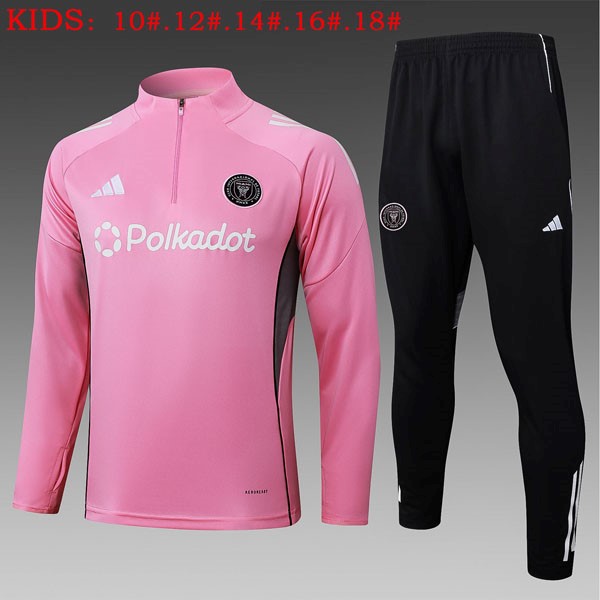 Ninos Sudadera De Training Inter Miami 2025/26 Rosa 5
